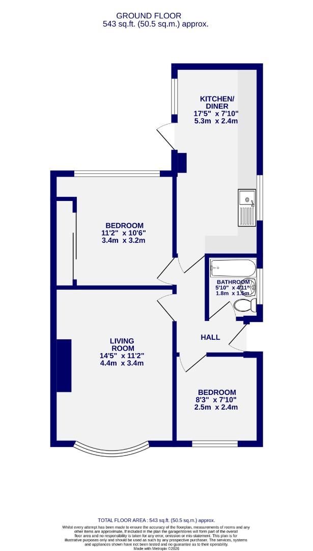Floorplans For Maythorn Road, Huntington, York