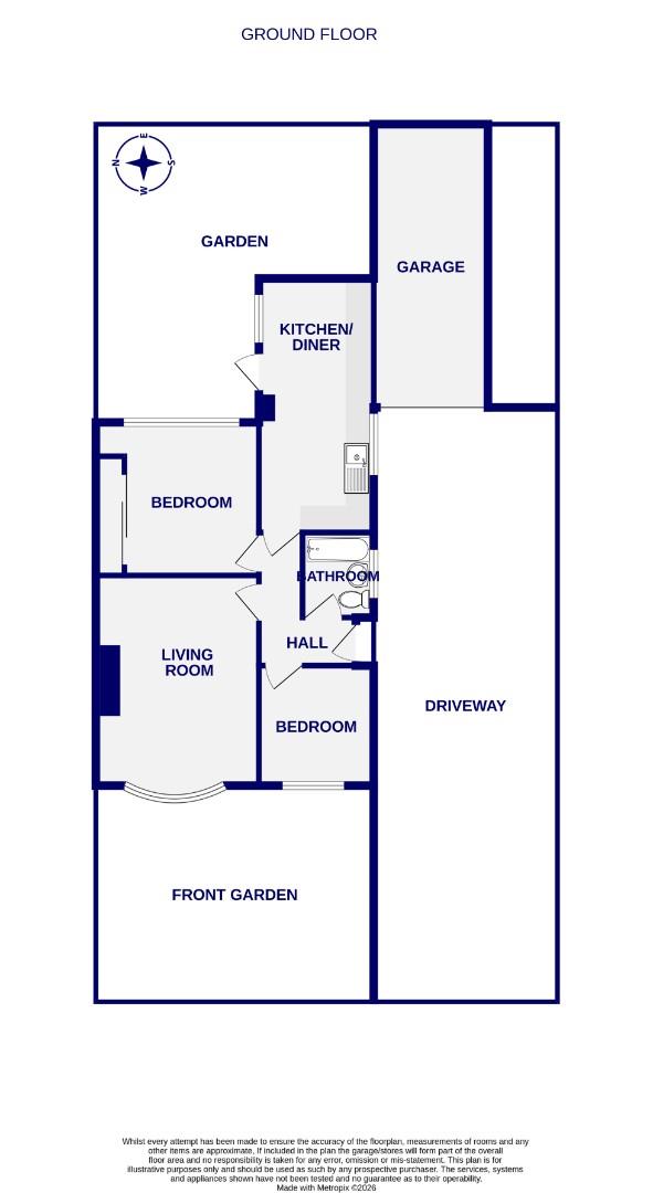Floorplans For Maythorn Road, Huntington, York
