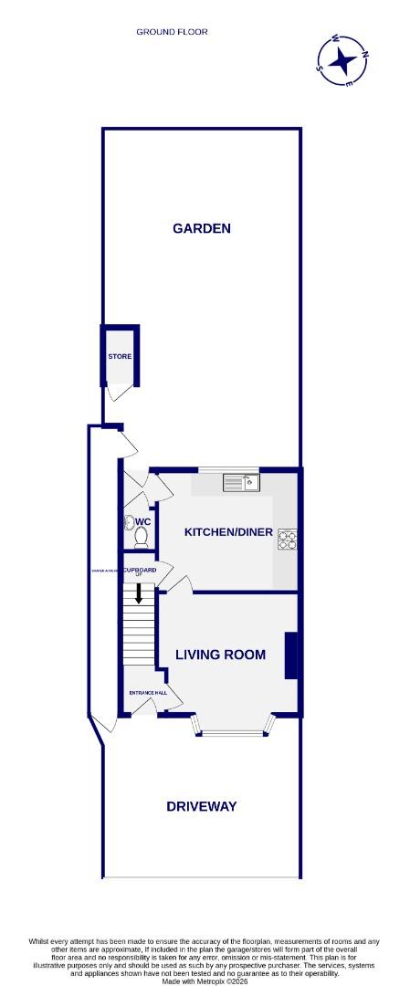 Floorplans For Rowntree Avenue, Clifton, York