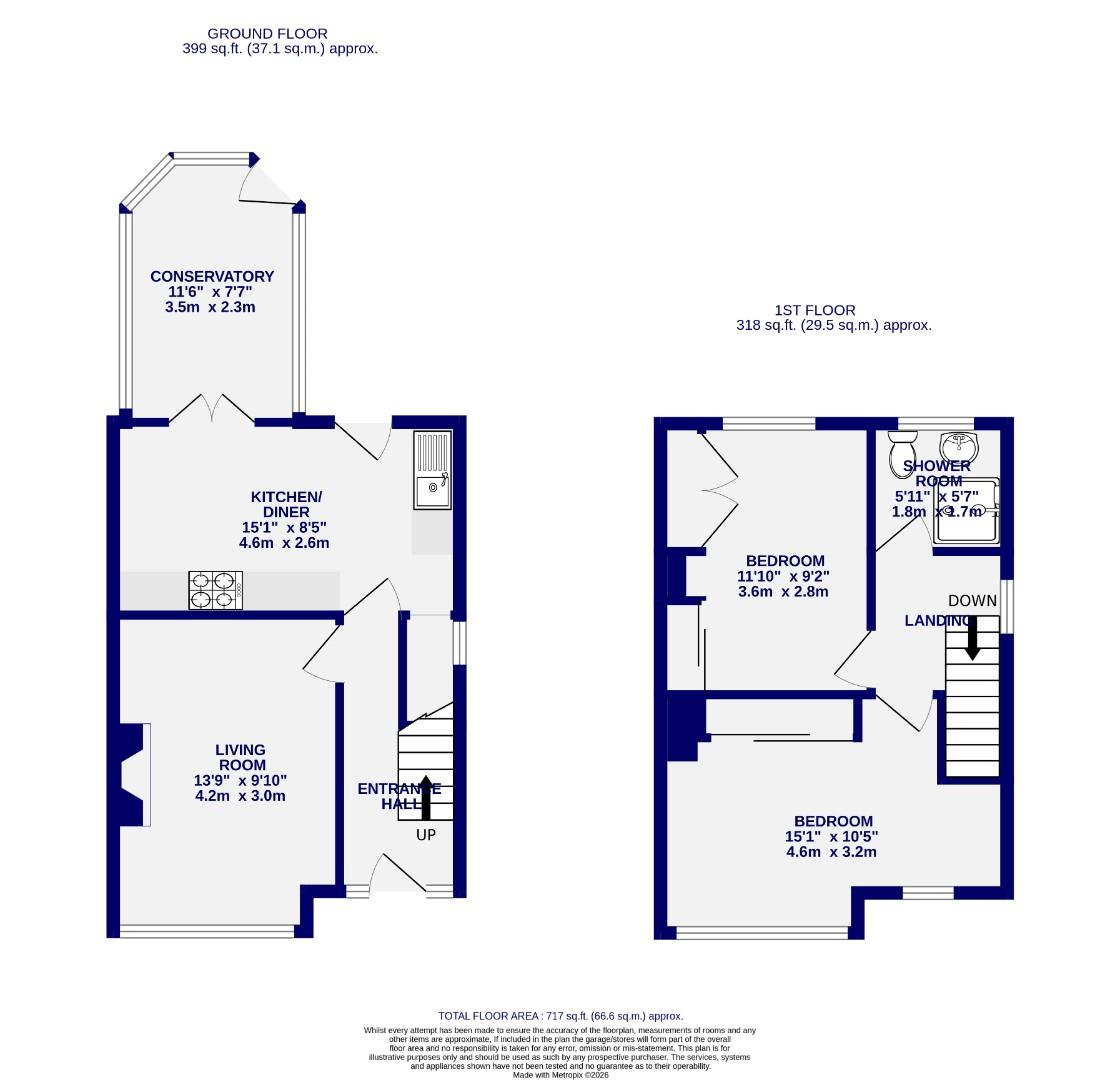 Floorplans For Whernside Avenue, York