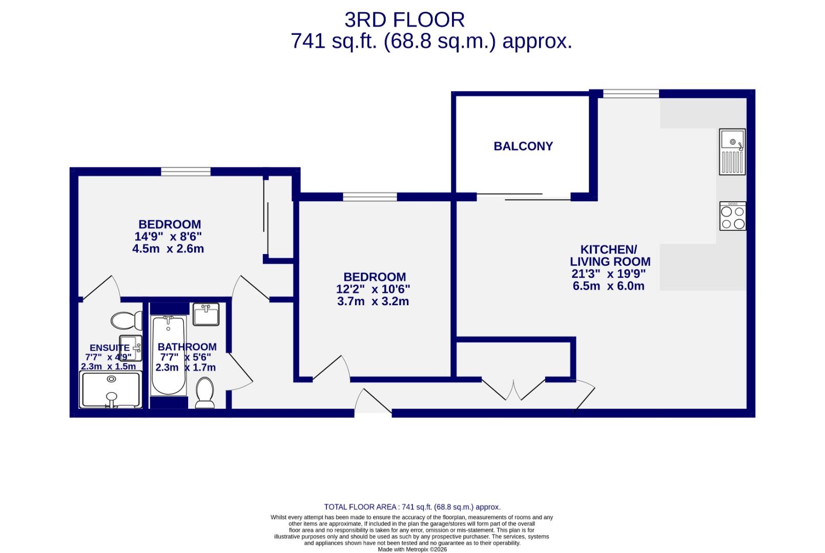 Floorplans For Medallion House, Joseph Terry Grove, York