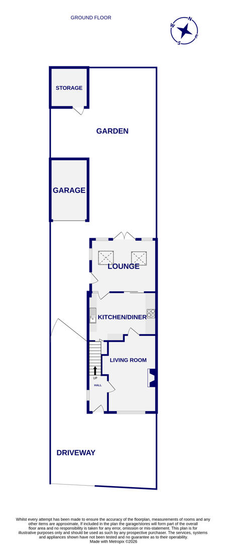 Floorplans For St. Marks Grove, Rawcliffe, York