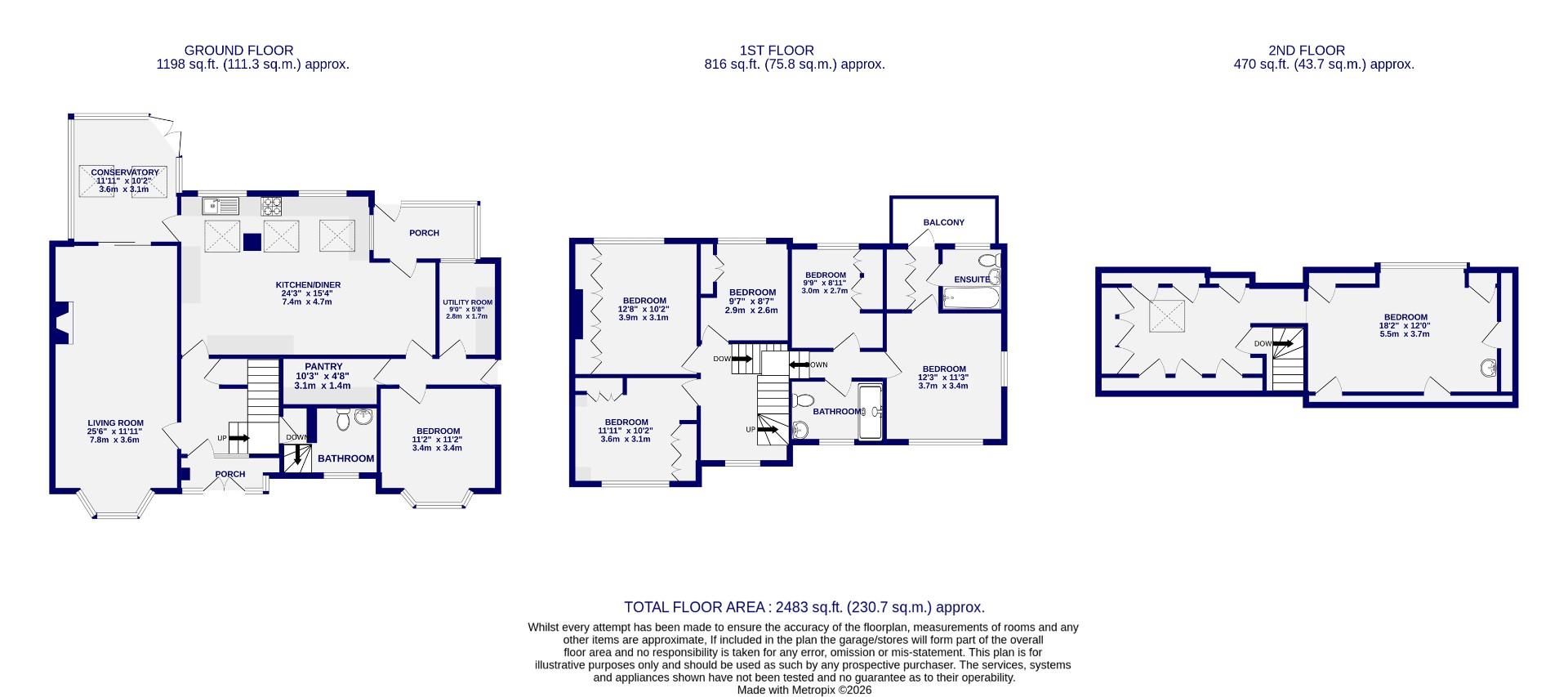 Floorplans For Leven Road, York