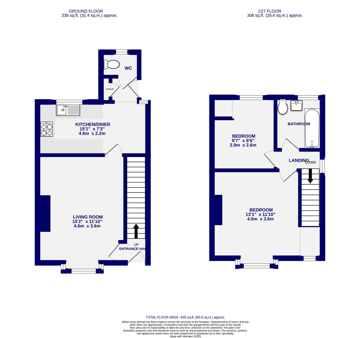 Floorplans For Langholme Drive, York