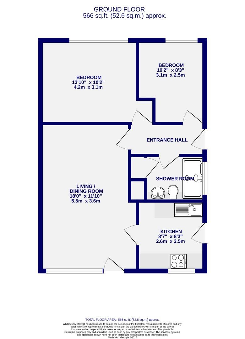 Floorplans For Orchard Way, Dringhouses, York