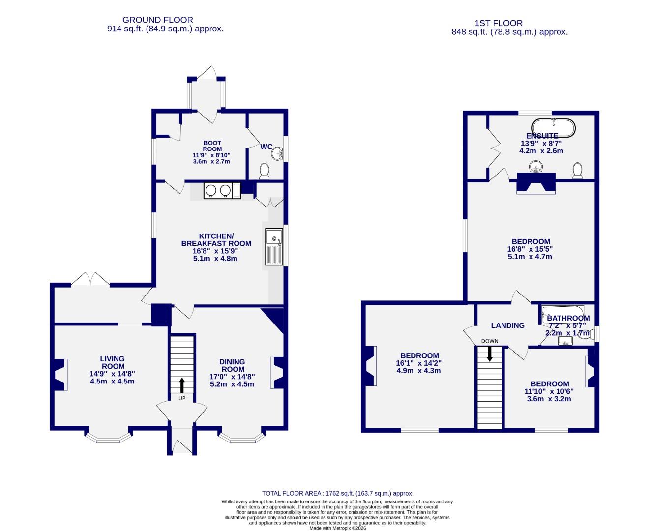 Floorplans For Village Farm, Foston, York