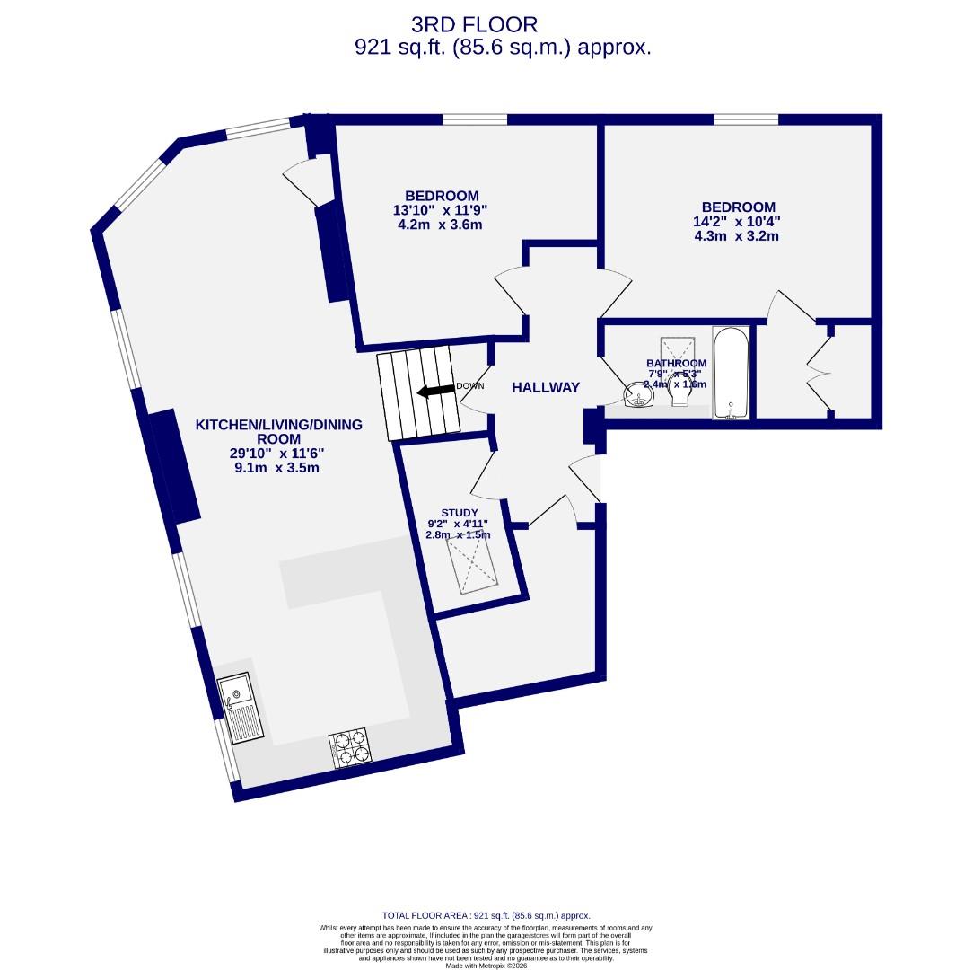Floorplans For Church Street, York