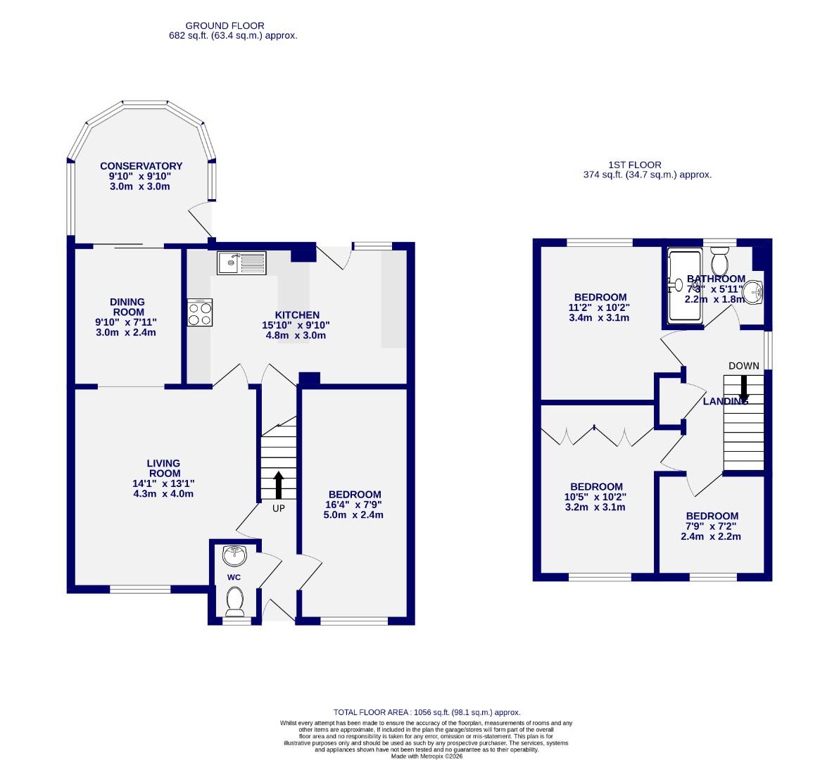 Floorplans For Bransholme Drive, York