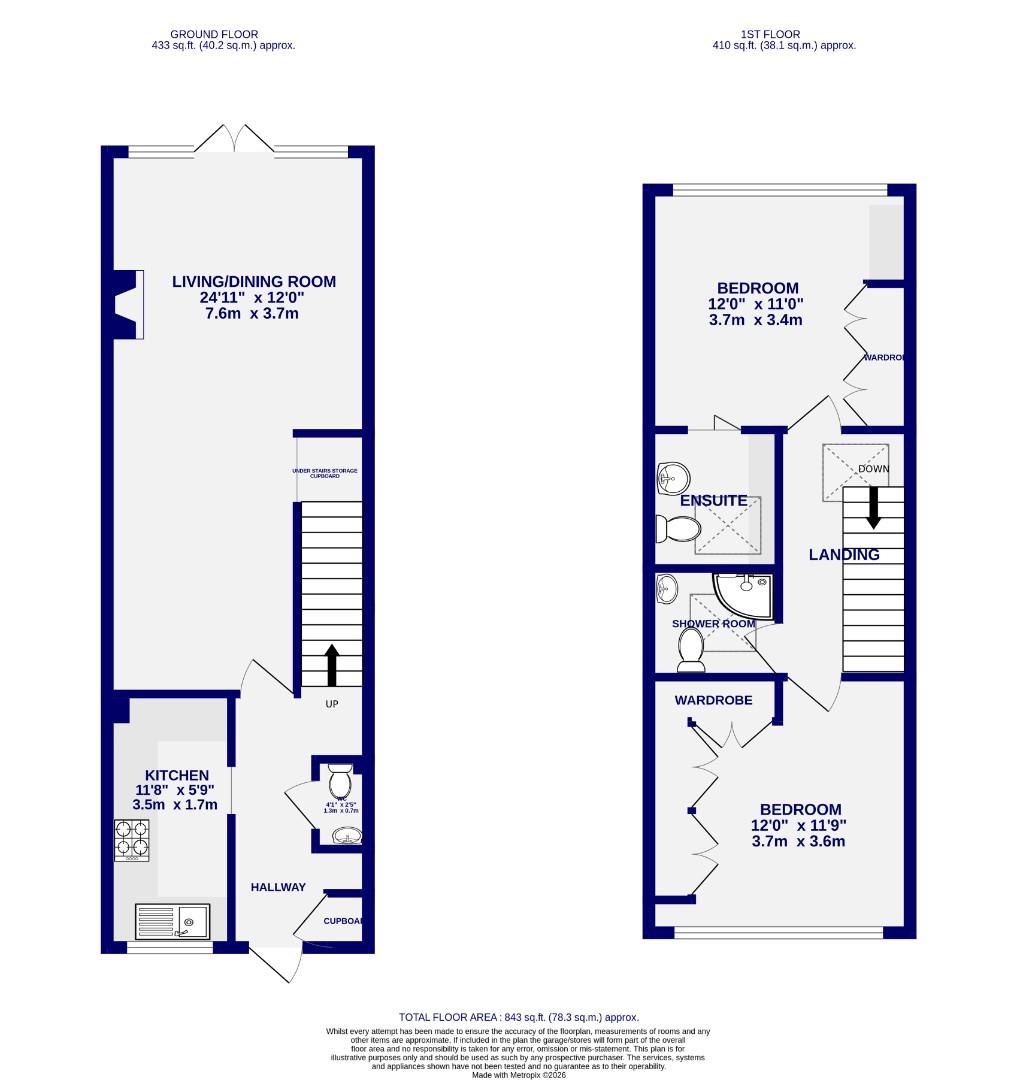 Floorplans For Ouse Lea, York