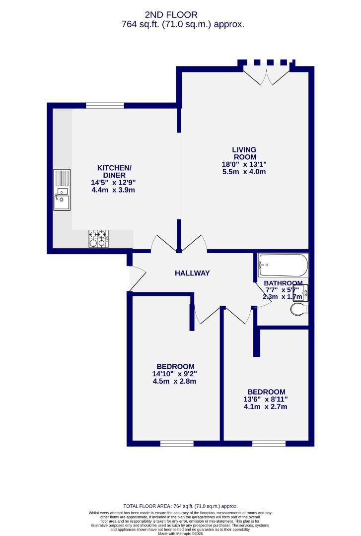 Floorplans For Ascot Court, Gale Lane, York