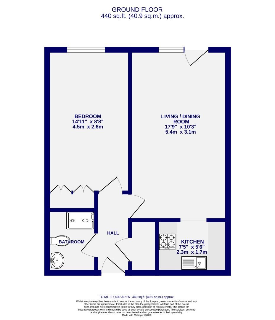 Floorplans For Vyner House, Front Street, Acomb, York