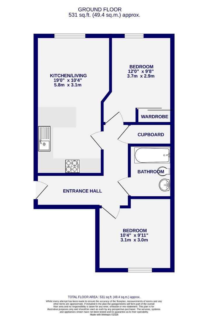 Floorplans For Black Horse Lane, York
