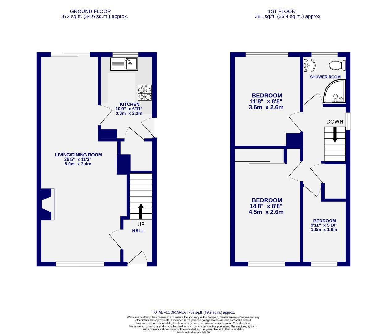 Floorplans For The Gallops, York