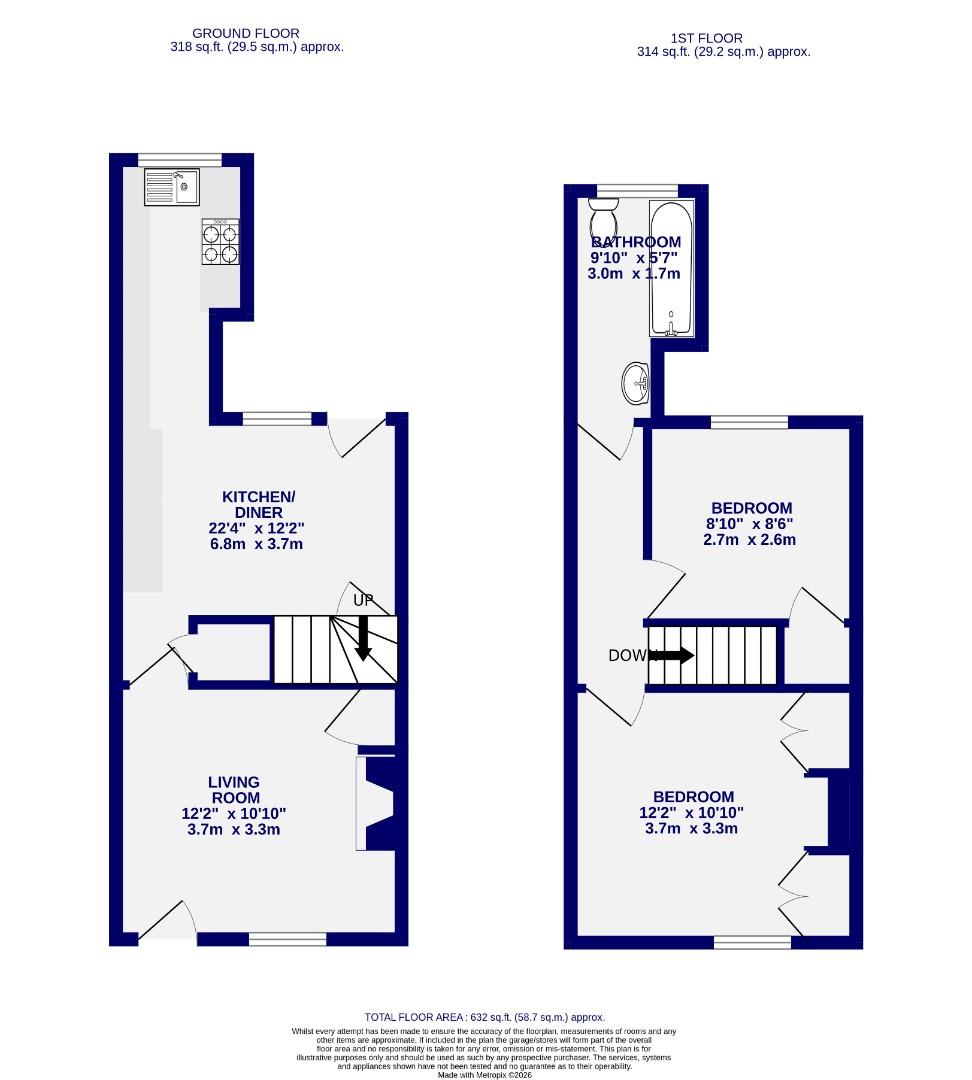 Floorplans For The Green, Acomb, York