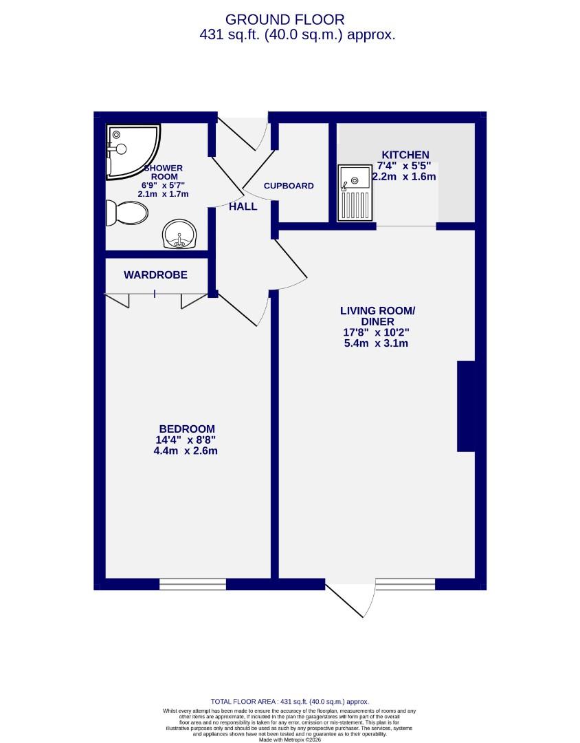 Floorplans For Front Street, Acomb, York