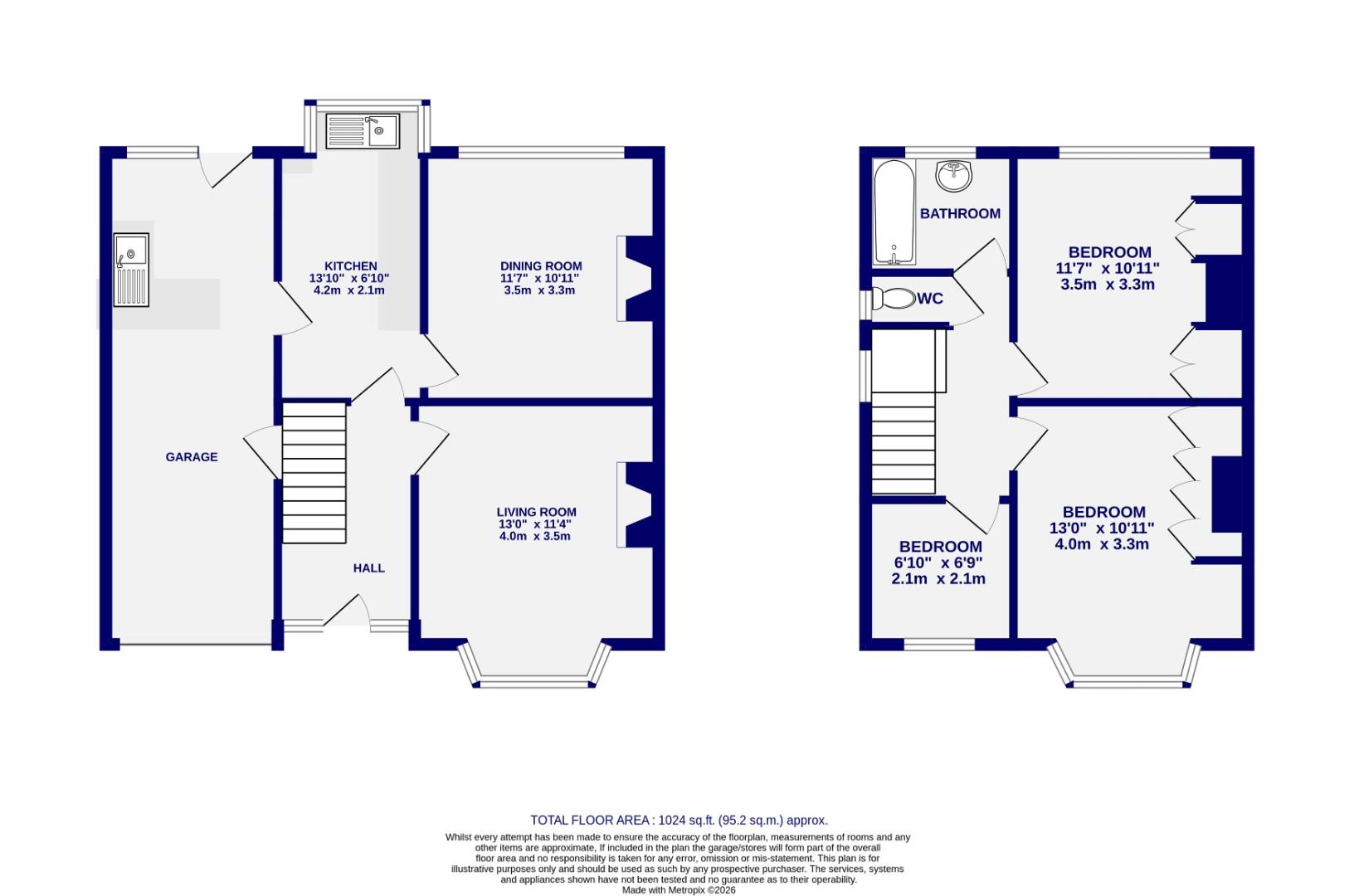 Floorplans For Howe Hill Road, York