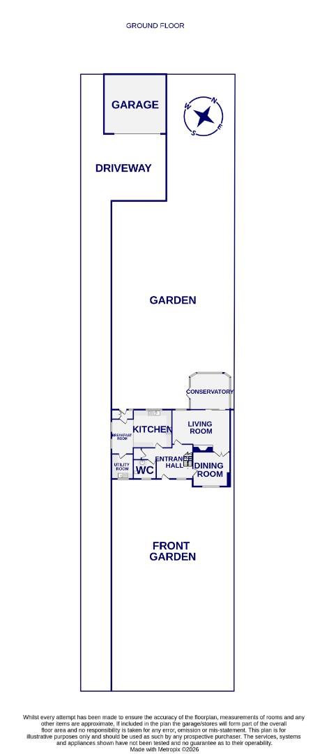 Floorplans For The Rowans, Cawood Road, Stillingfleet, York