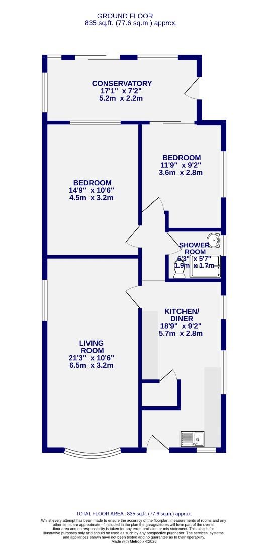 Floorplans For Thatchers Croft, Copmanthorpe, York