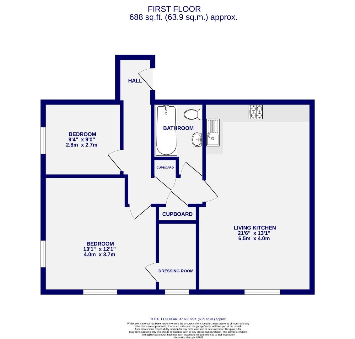 Floorplans For Fishergate, York