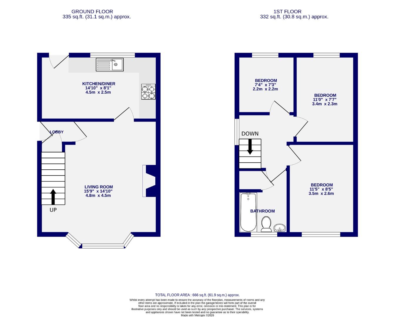 Floorplans For Goodwood Grove, York