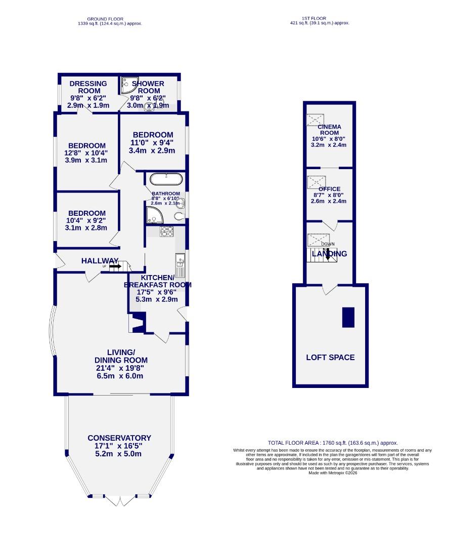 Floorplans For Hammerton Close, Kirk Hammerton