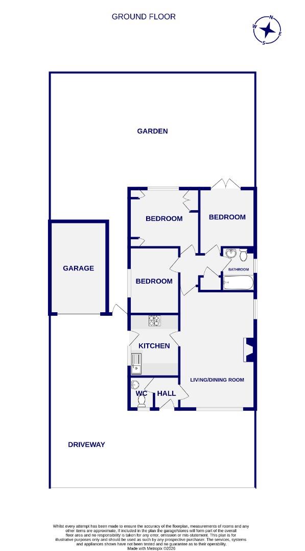 Floorplans For Moorfield Way, Wilberfoss, York