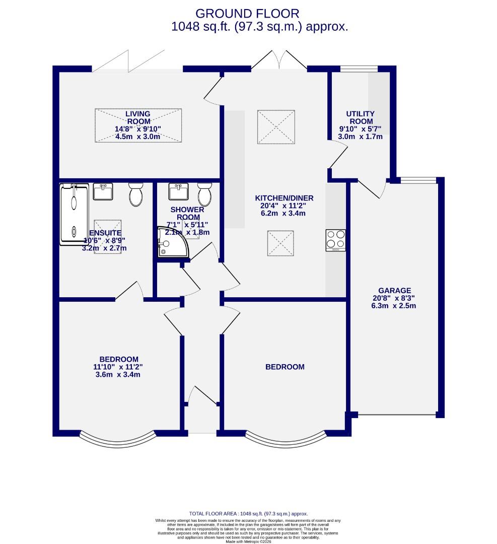 Floorplans For Almsford Drive,  Acomb, York