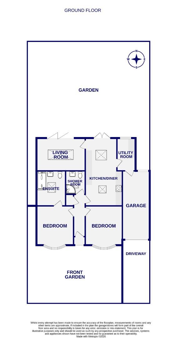 Floorplans For Almsford Drive,  Acomb, York