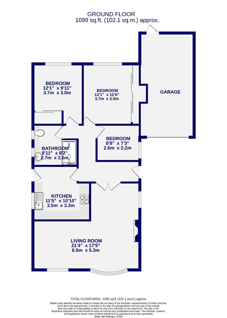 Floorplans For Eastfield Avenue, Haxby, York