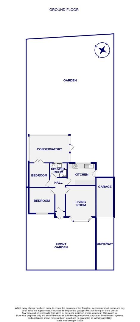 Floorplans For Rawcliffe Croft, Rawcliffe, York