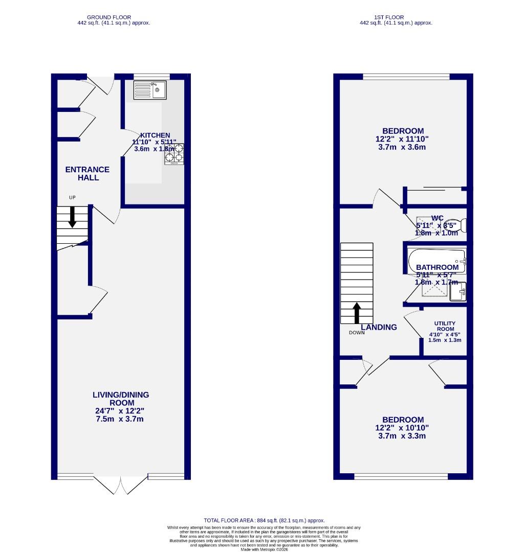 Floorplans For Ouse Lea, York