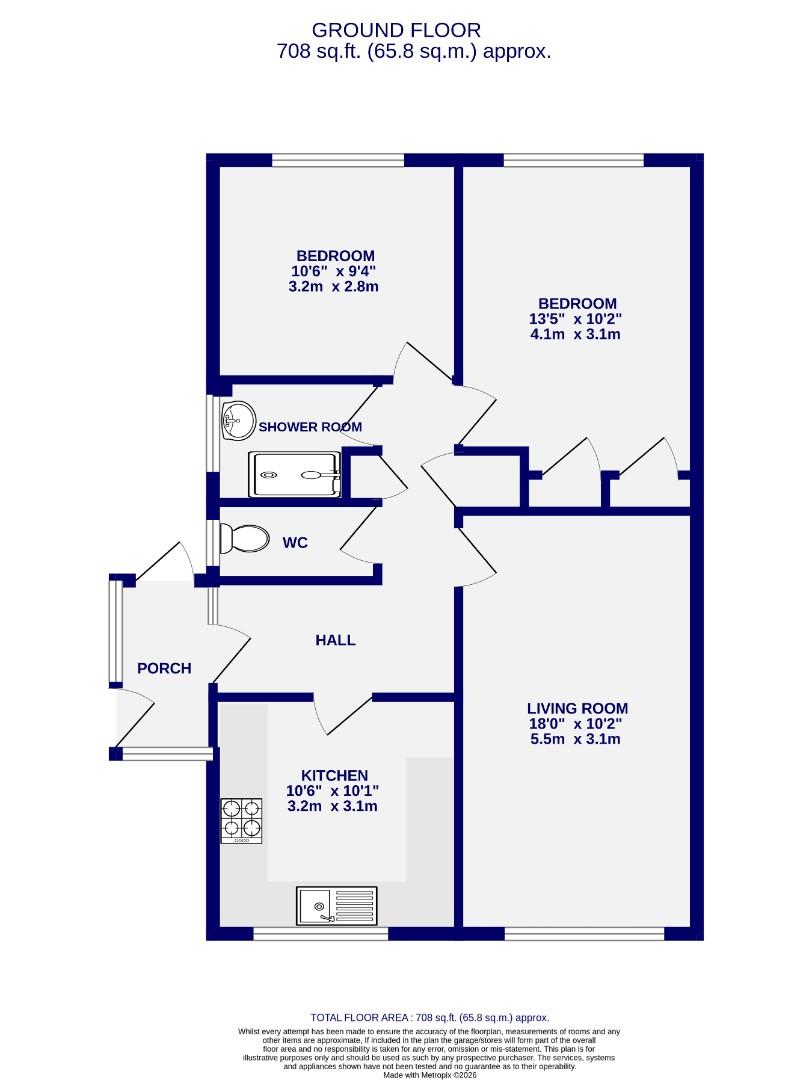 Floorplans For Ryecroft Avenue, Woodthorpe, York