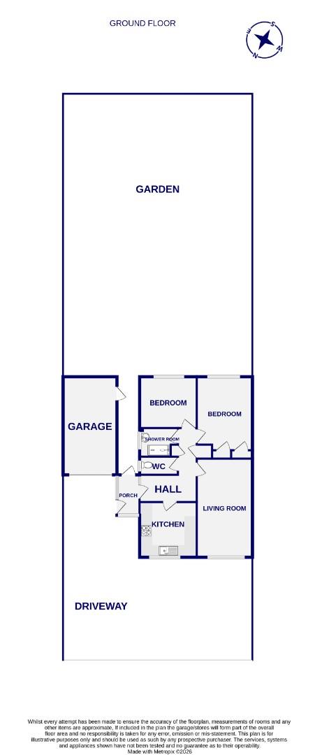 Floorplans For Ryecroft Avenue, Woodthorpe, York