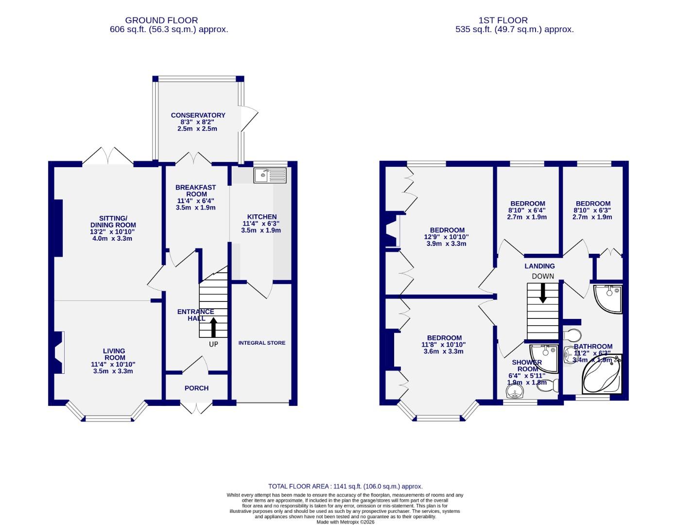 Floorplans For White House Drive, York