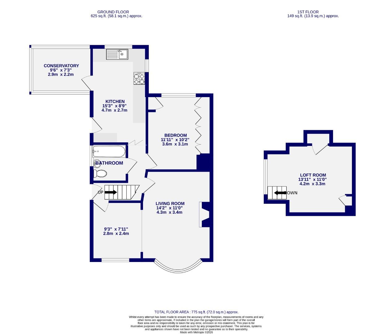Floorplans For Givendale Grove, York