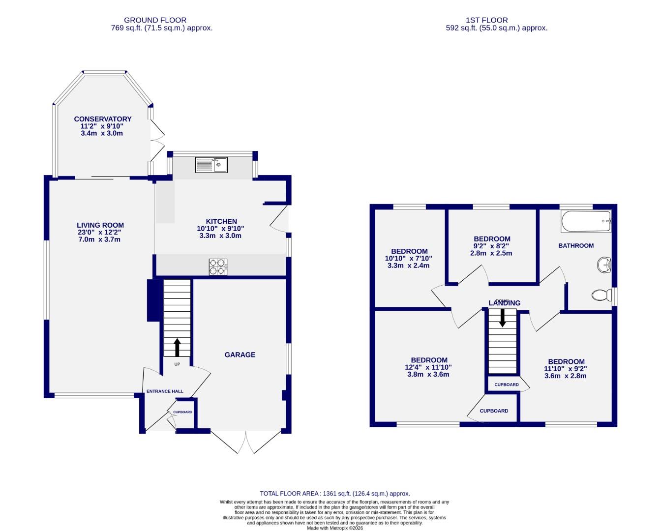 Floorplans For Clifton Place, Clifton Green, York