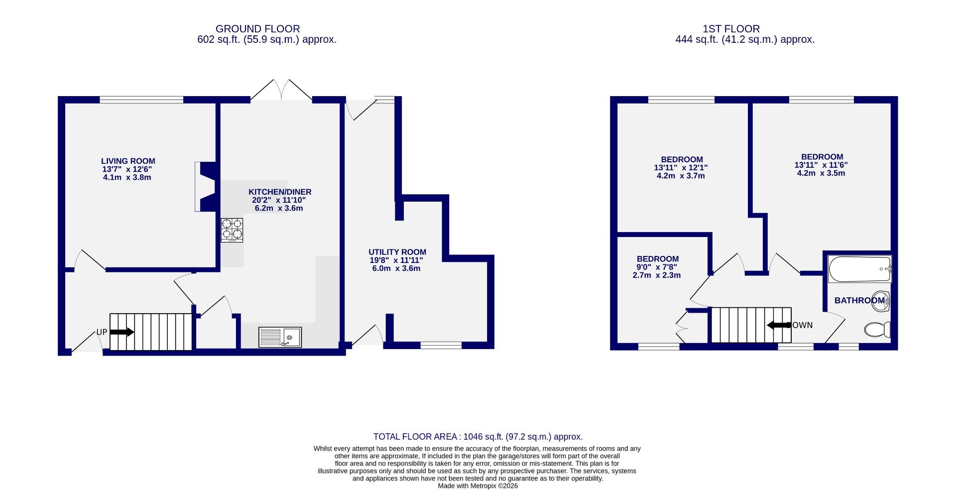 Floorplans For Thoresby Road, York