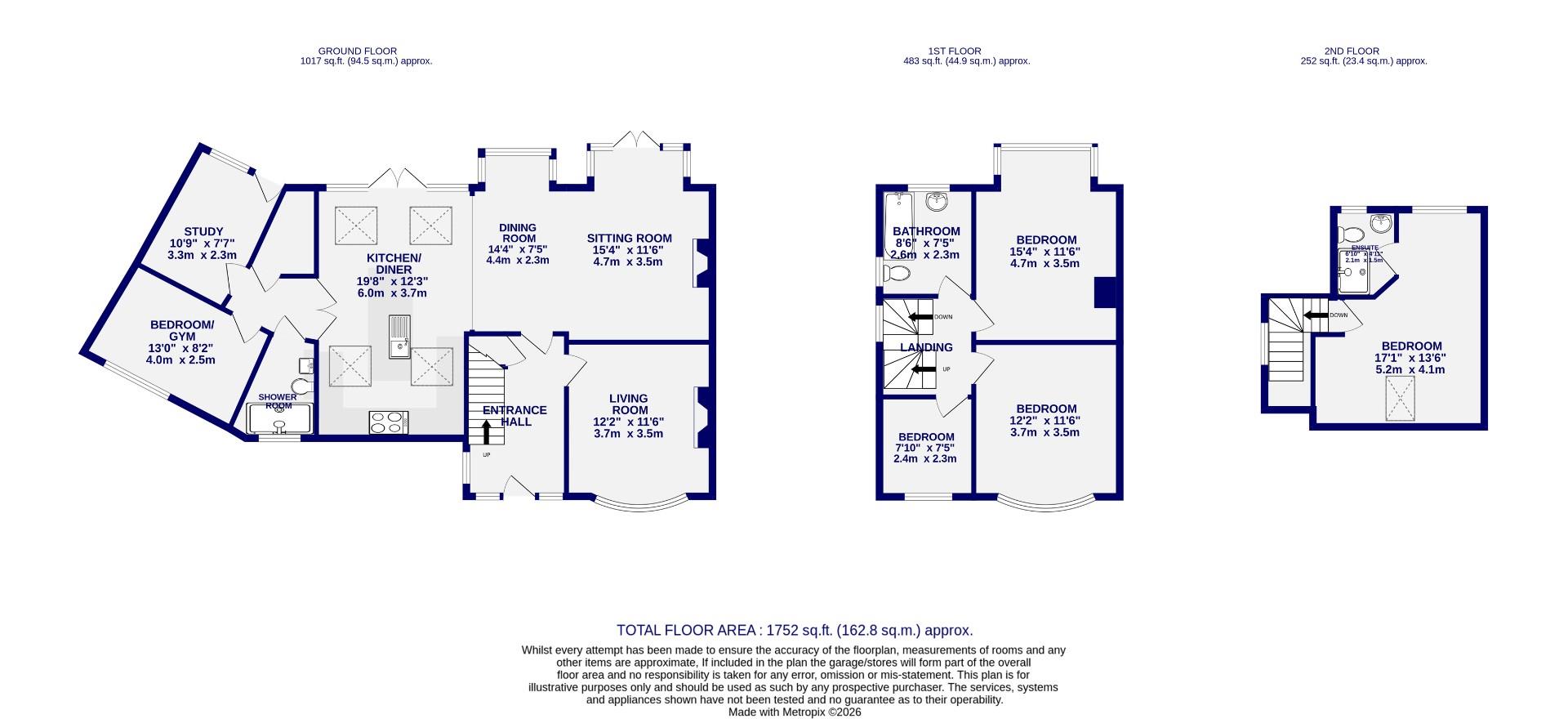Floorplans For Dringthorpe Road, York