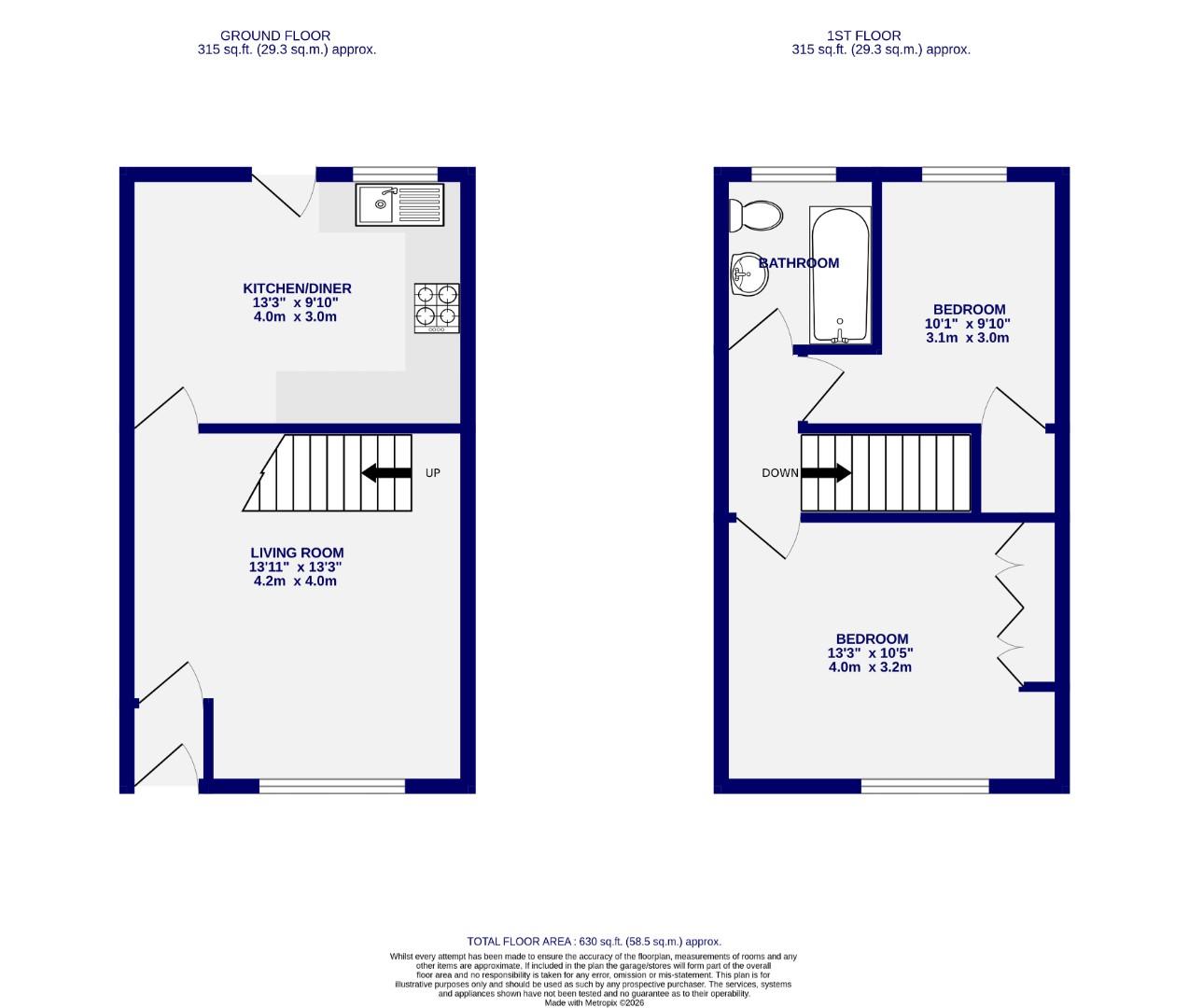 Floorplans For Montrose Avenue, York