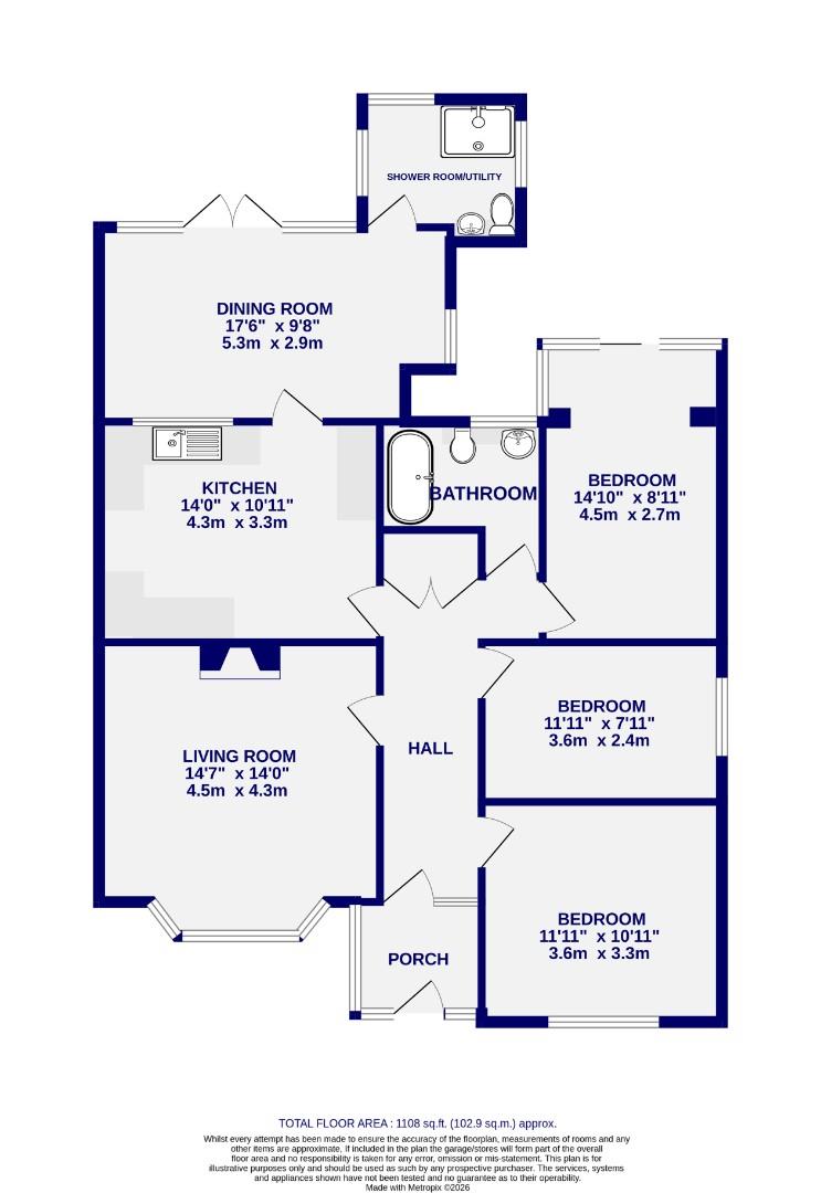Floorplans For Keith Avenue, Huntington, York
