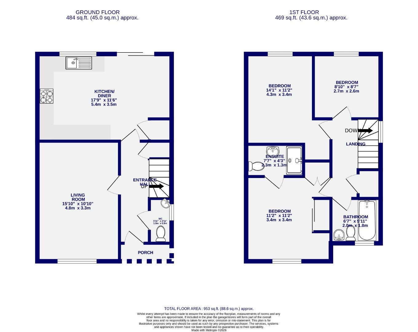 Floorplans For Thresher Court, York