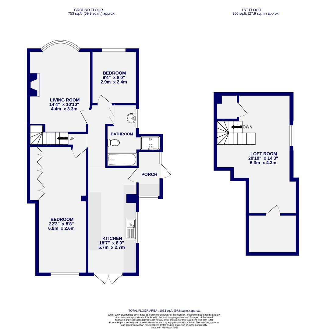Floorplans For Eskdale Avenue, York