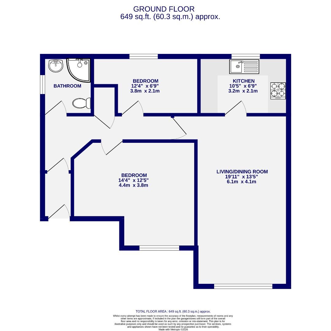 Floorplans For Pulleyn Mews, York