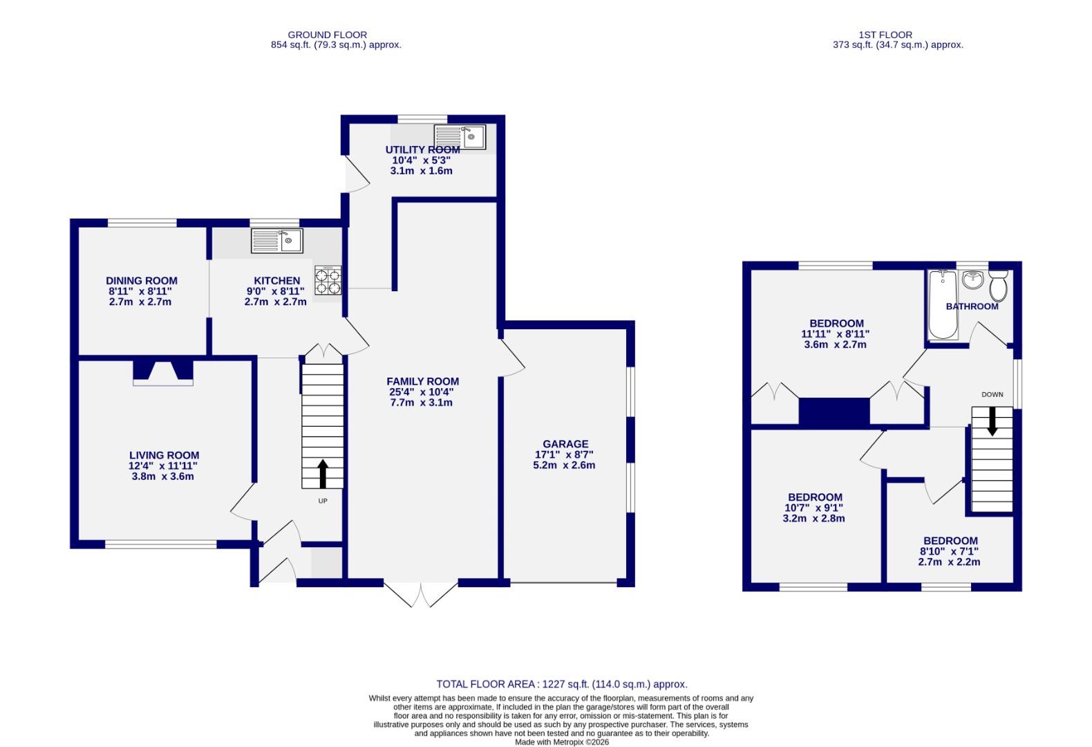 Floorplans For Trent Way, York