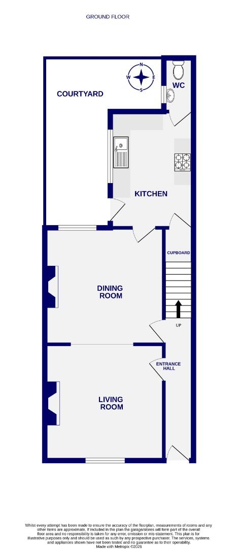 Floorplans For Anne Street, Bishopthorpe Road, York