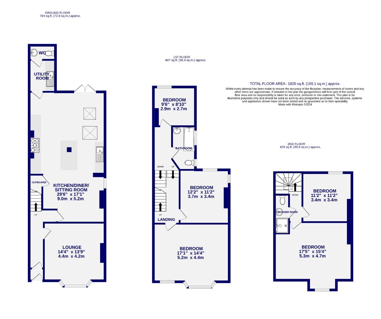 Floorplans For Carr Lane, York