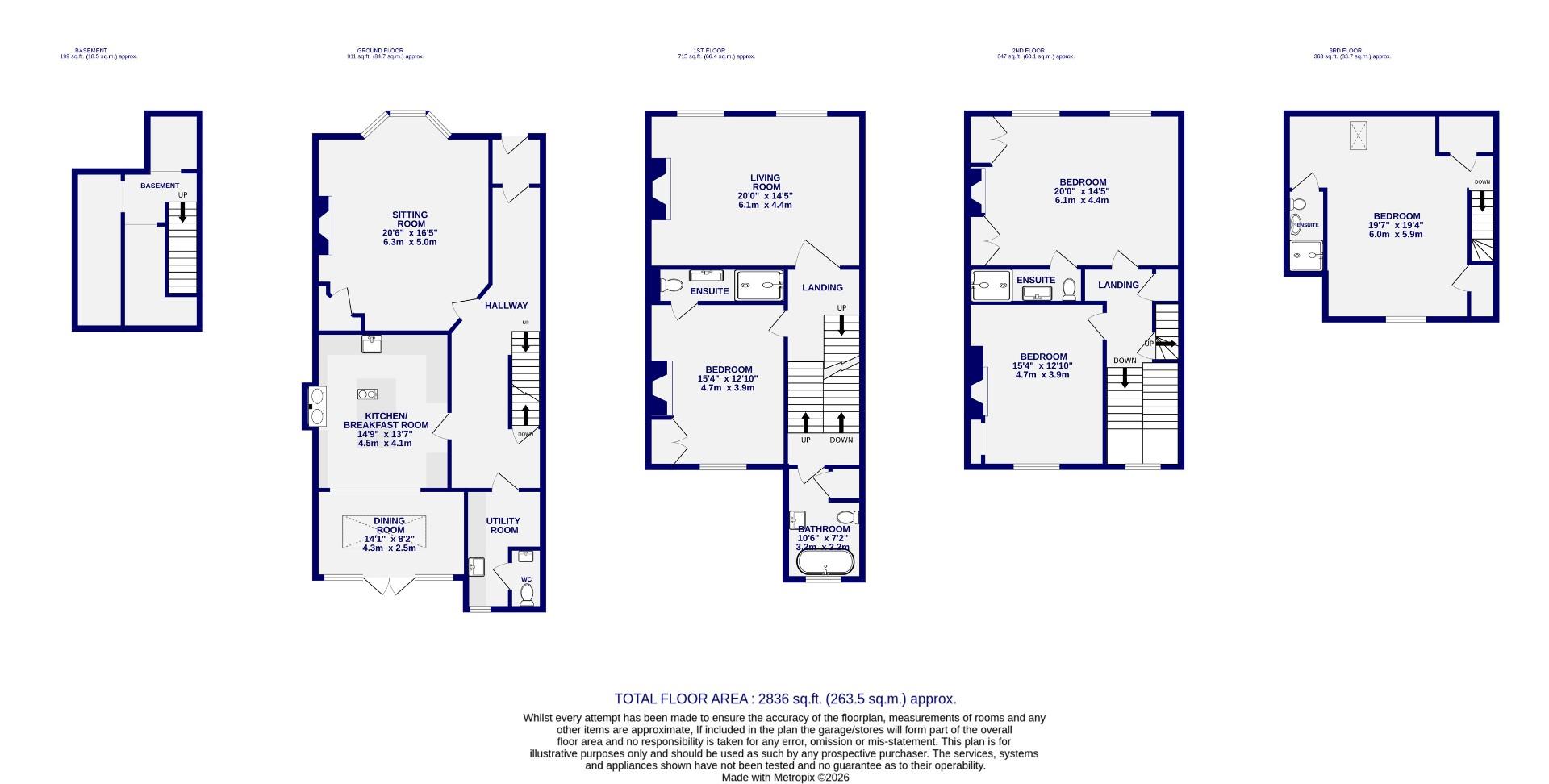 Floorplans For St. Pauls Square, York