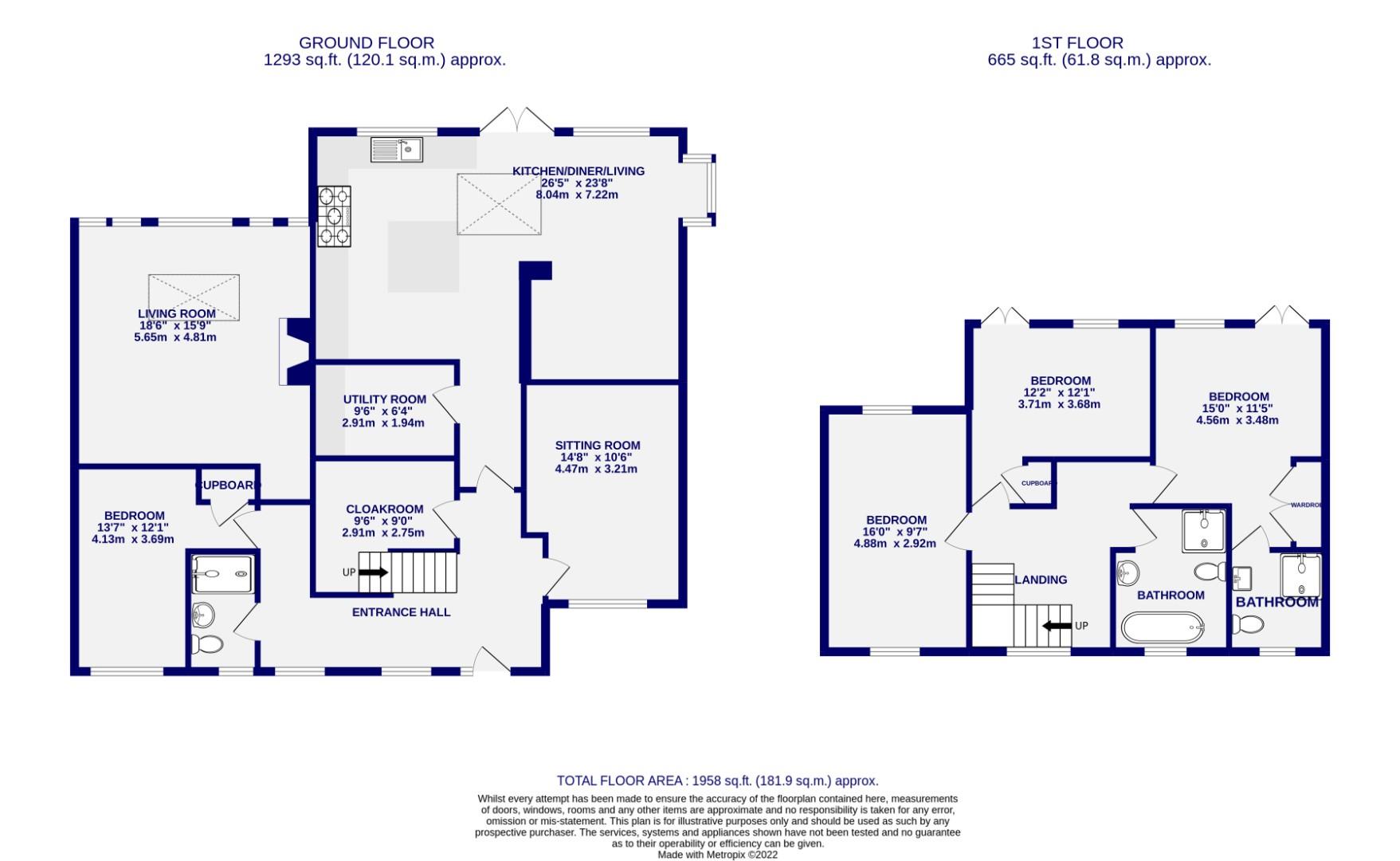 Floorplans For Ferry Farm Close, Naburn, York