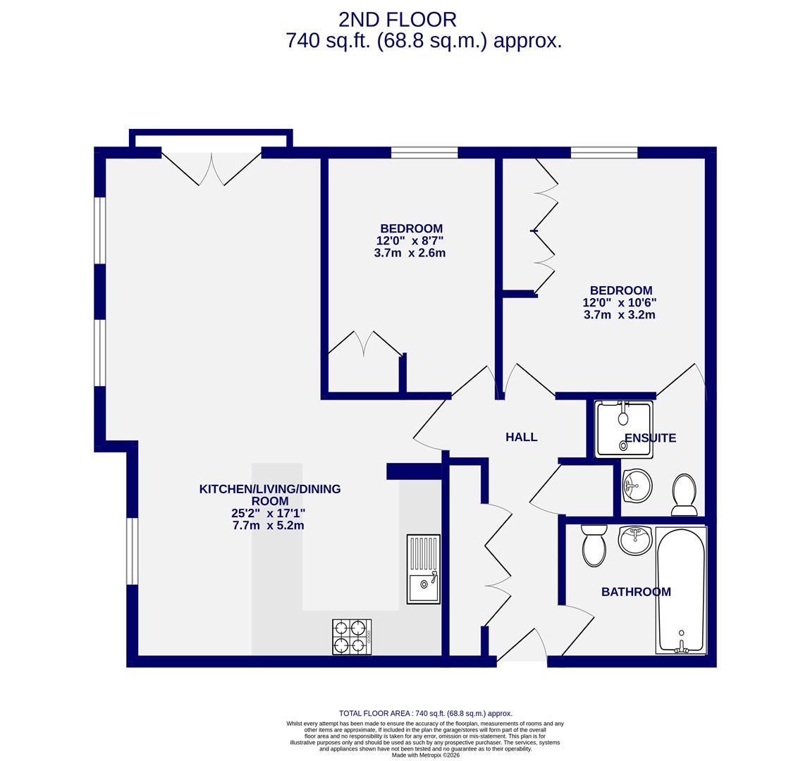 Floorplans For Phoenix Boulevard, York, YO26 4WX