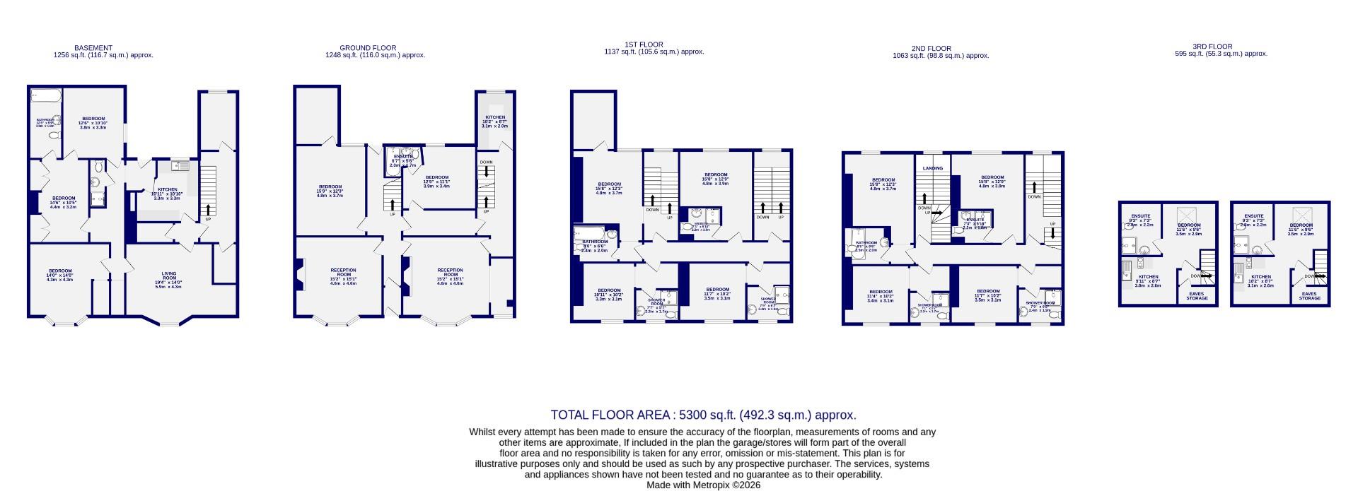 Floorplans For Holgate Road, York